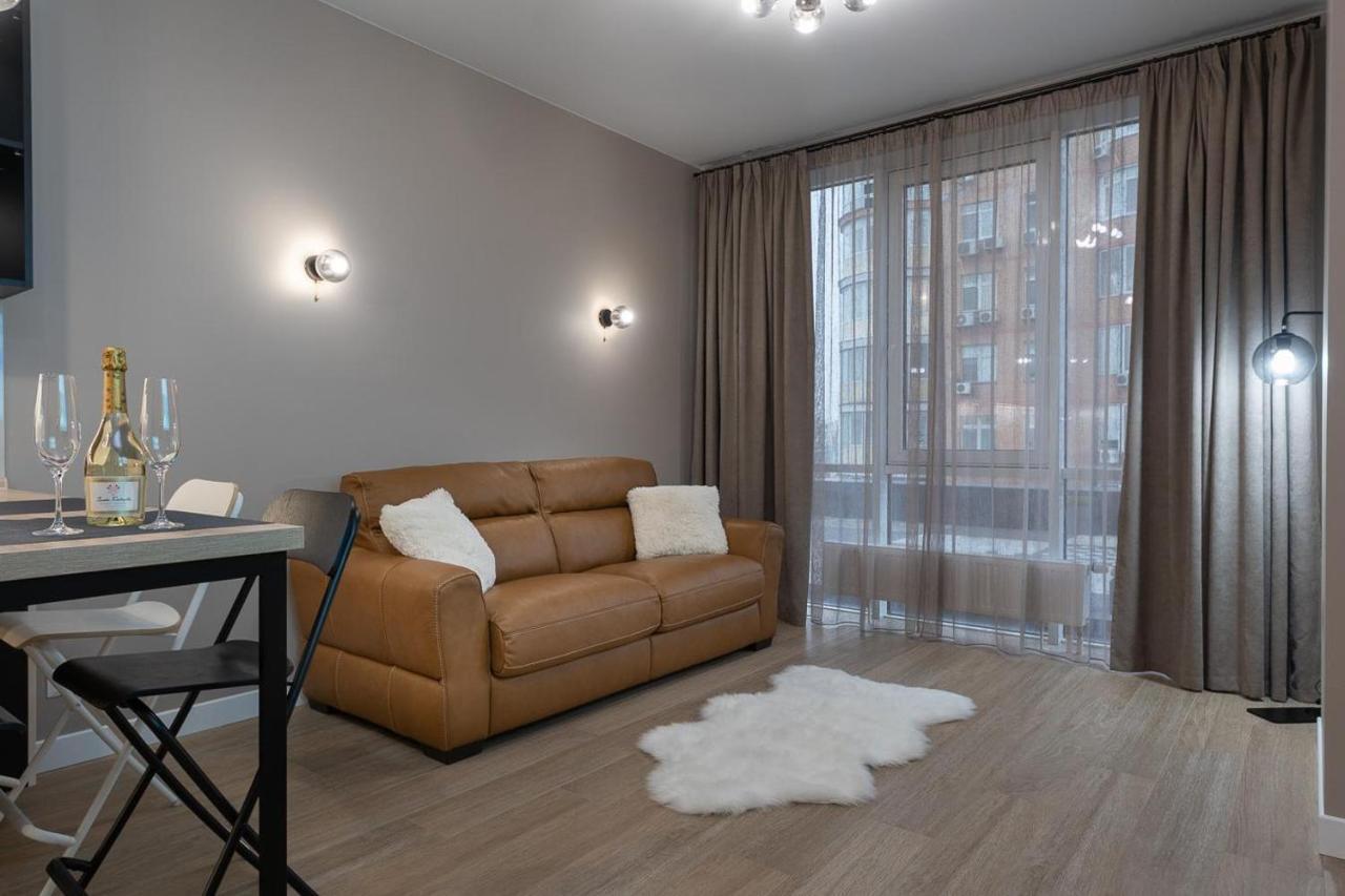 New Modern Apartments. Metro Minskaya Kyiv Exterior foto